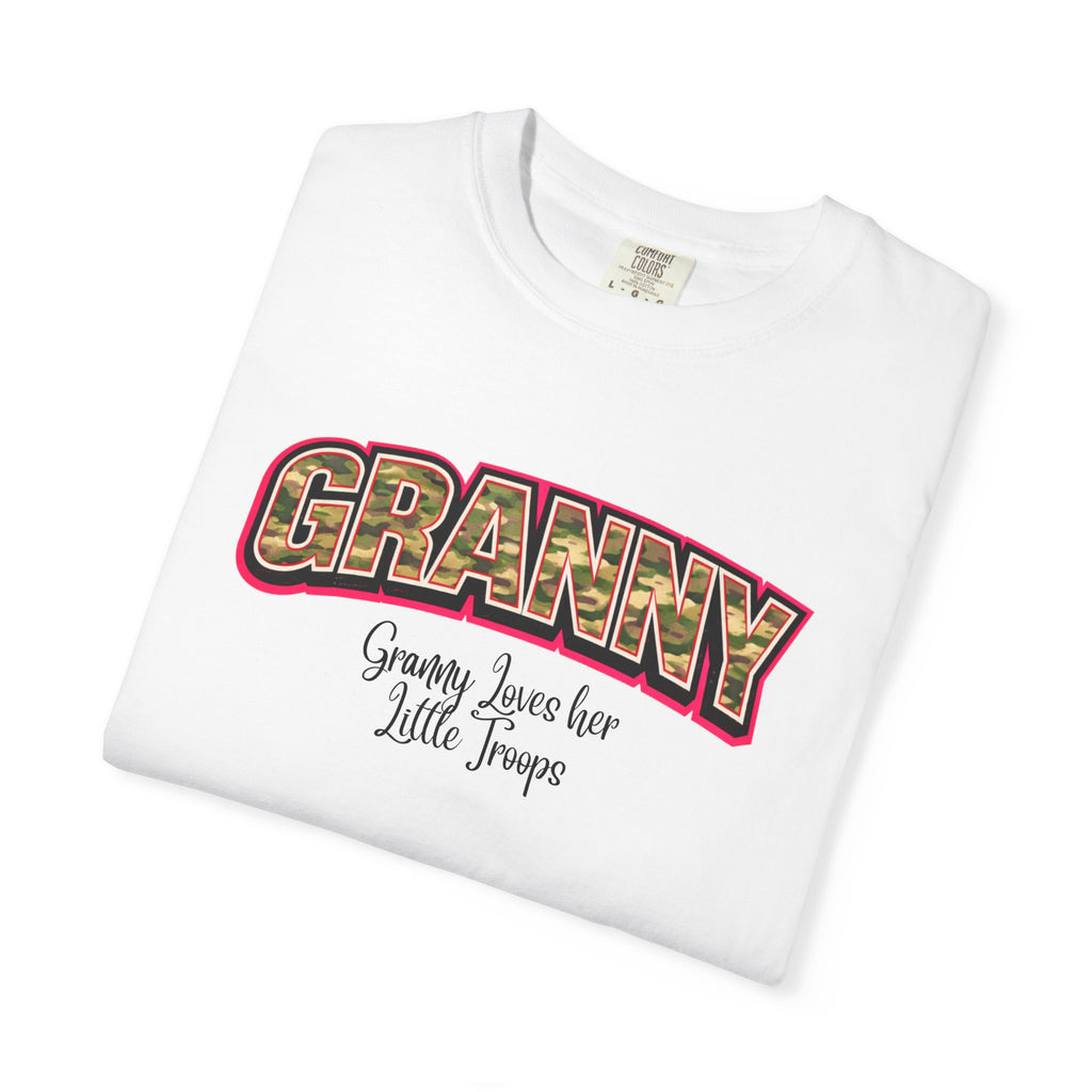 Granny "Granny Loves Her Little Troops" Graphic T-Shirt