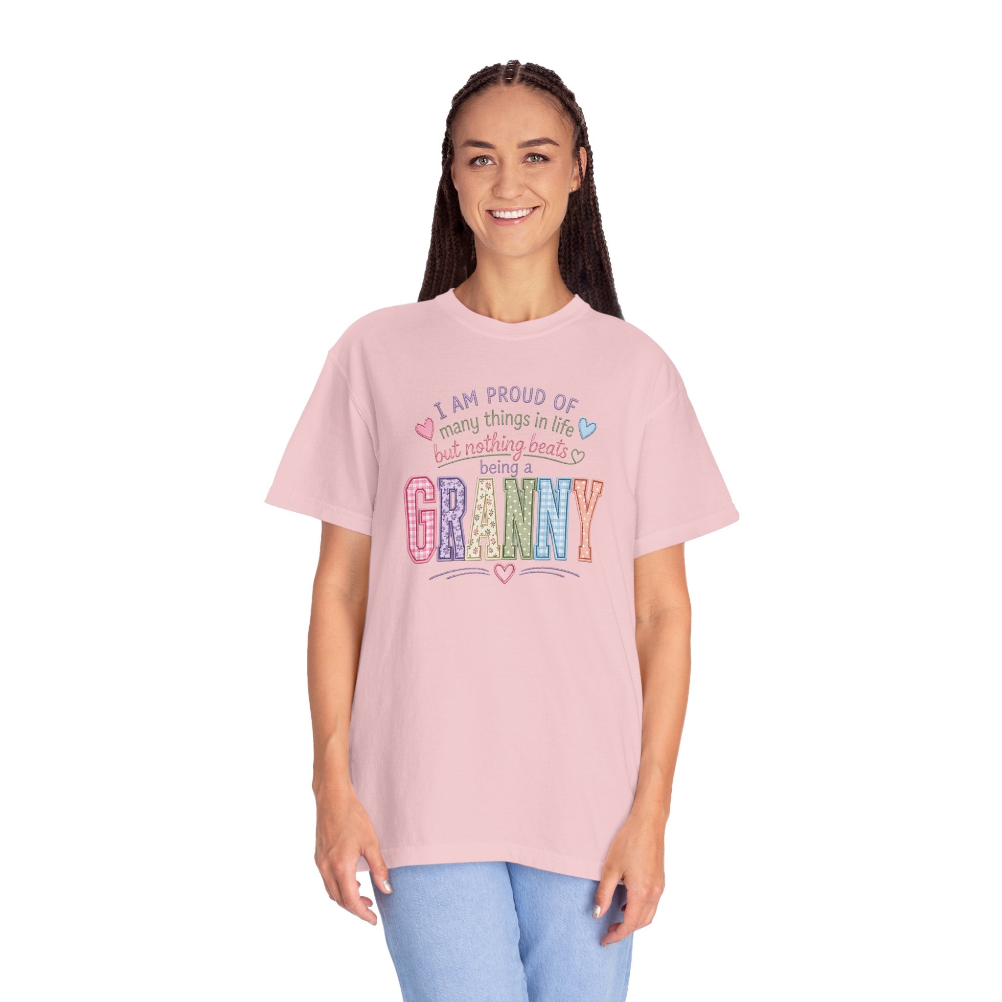 Granny Proud Tee — "I Am Proud of Many Things in Life But Nothing Beats Being a Granny"