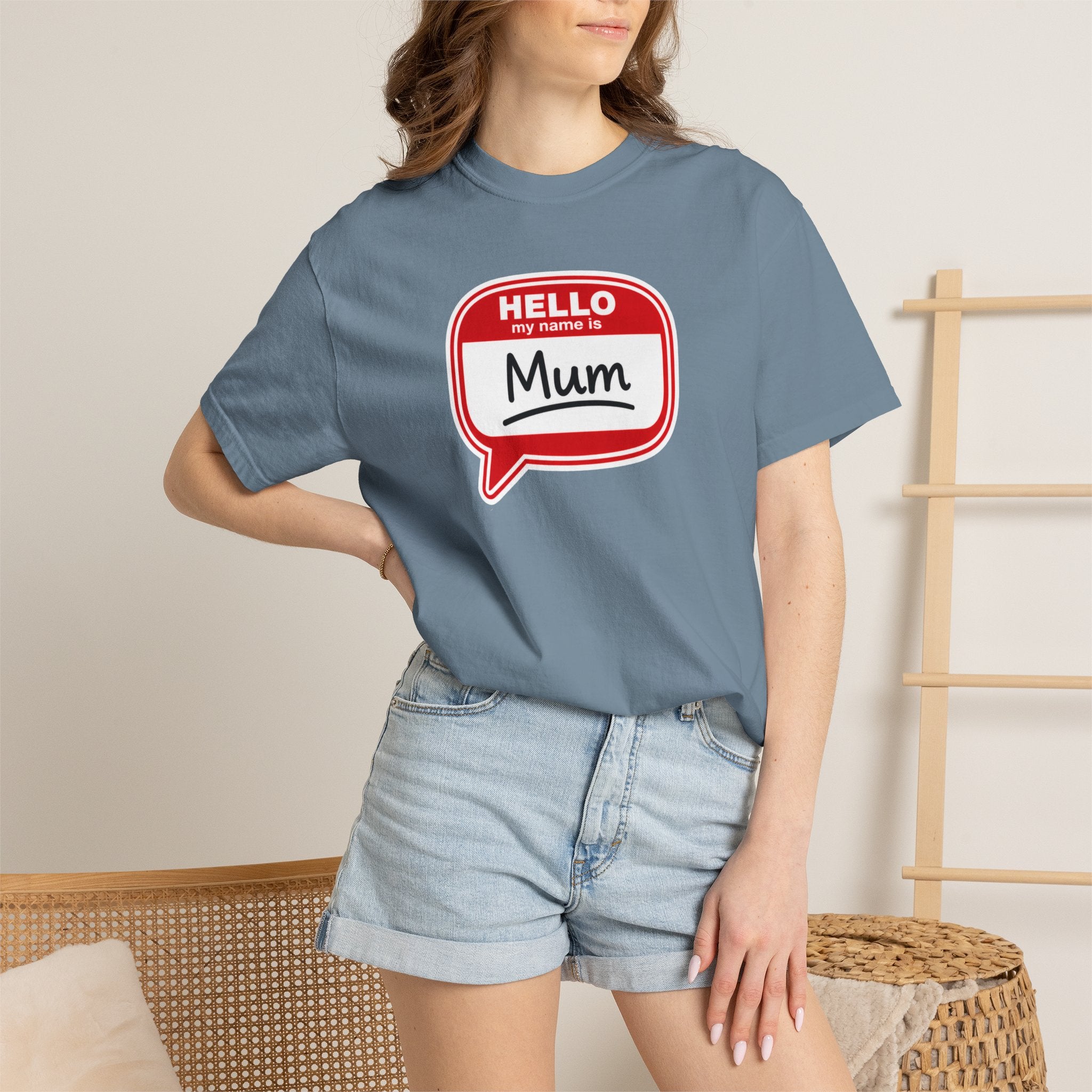Hello My Name Is Mum T-Shirt