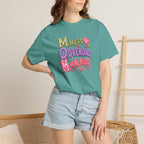 T‑Shirt — "Moms Overload Mini-Hugs" Cute Colorful Graphic Tee