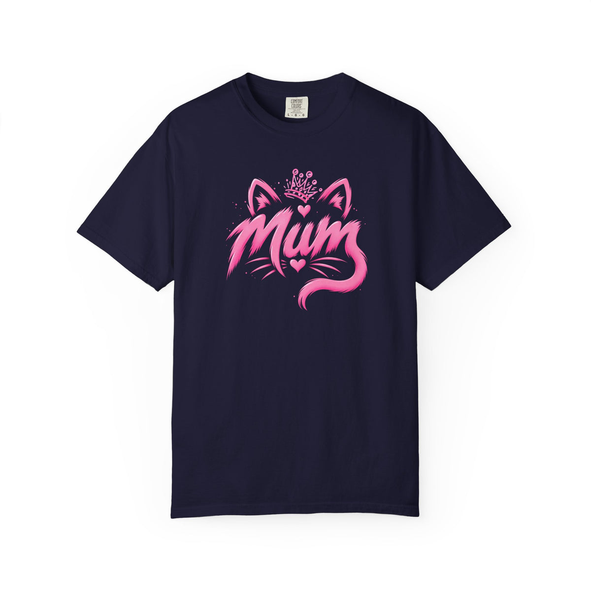 Mum Cat Crown T‑Shirt