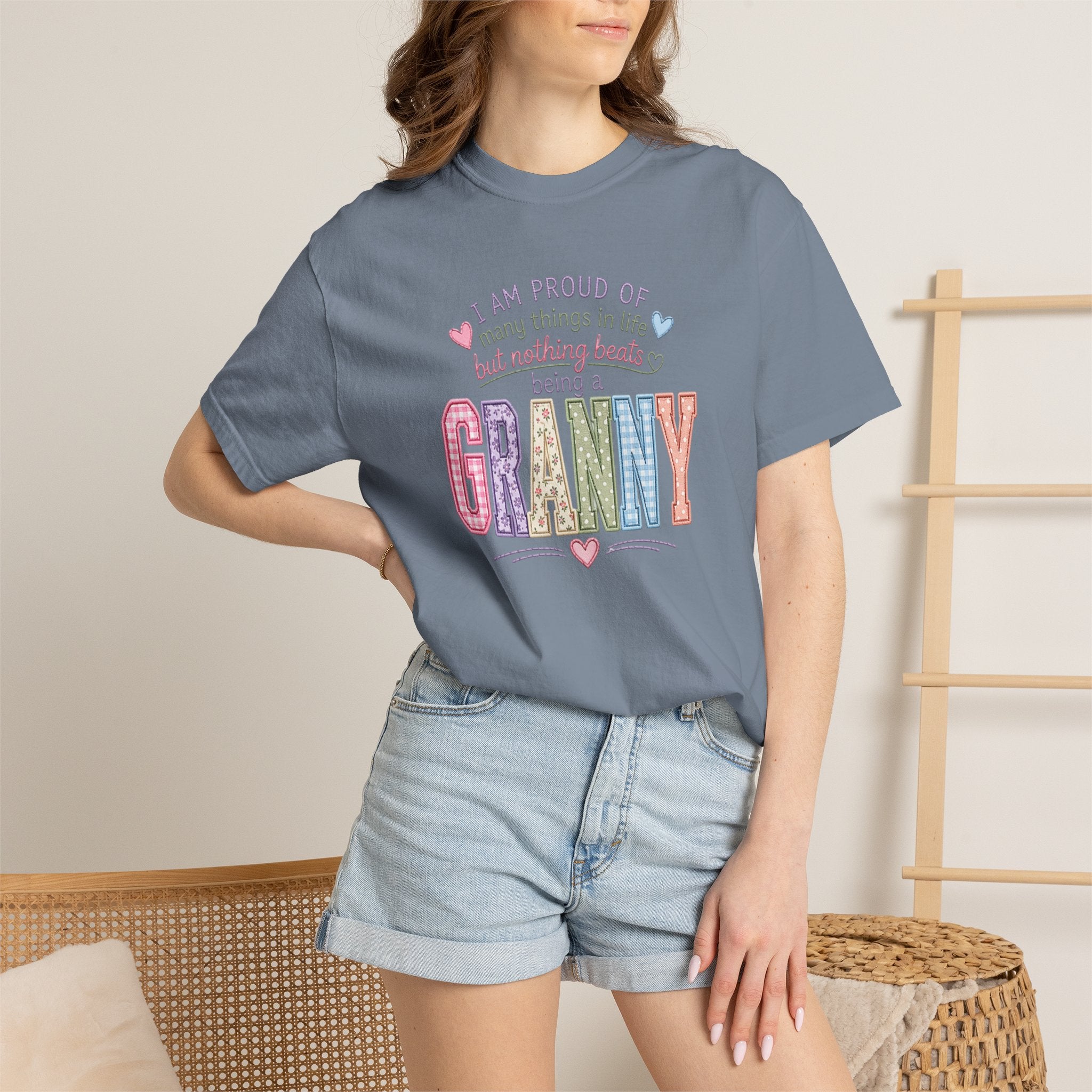 Granny Proud Tee — "I Am Proud of Many Things in Life But Nothing Beats Being a Granny"