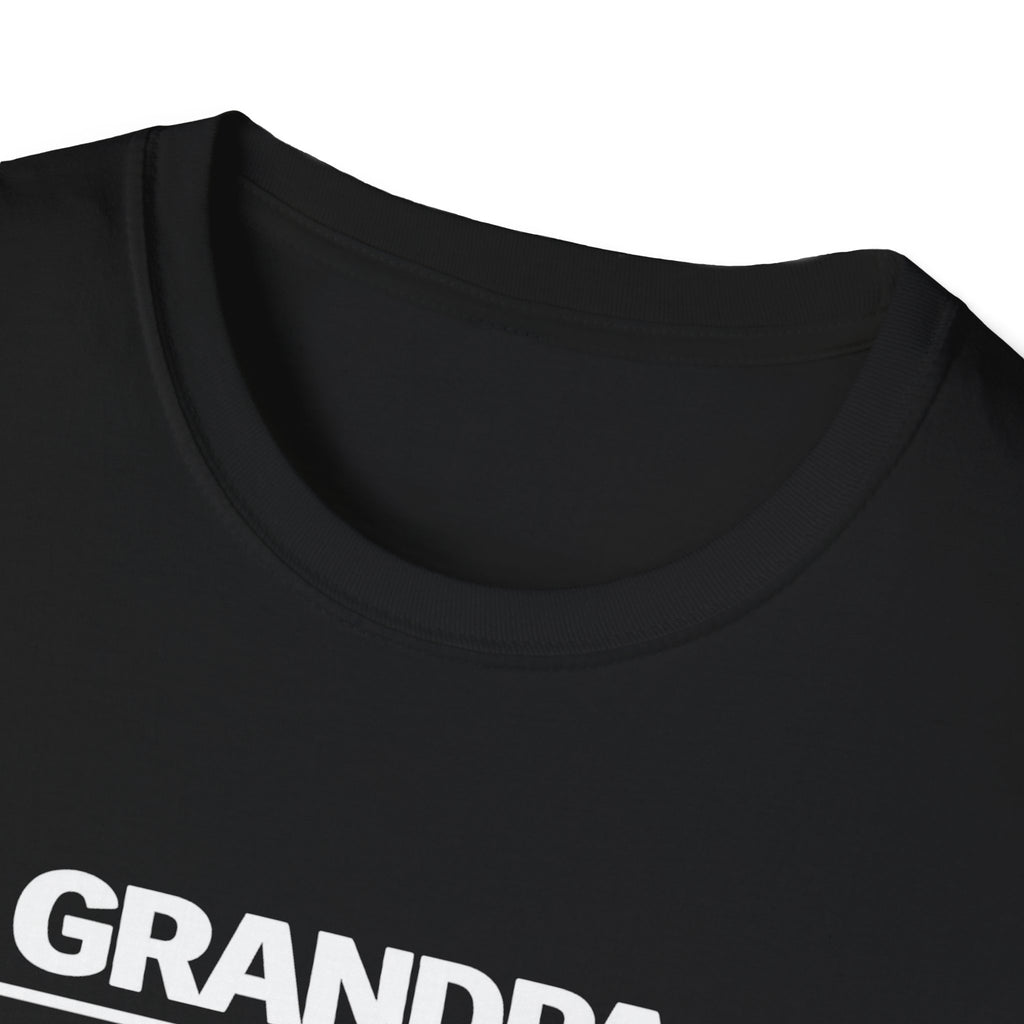 Grandpa Warning T-Shirt — "Unlimited Biscuit Access" Funny Grandpa Tee