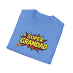 Super Grandad Comic-Style T-Shirt — Father’s Day Gift for Grandpa