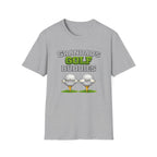 Granddad's Golf Buddies T-Shirt — Personalized Golf Tee with Names