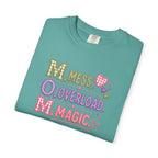 M.O.M. Graphic Tee — "Mess Overload Magic" Cute Mom Shirt