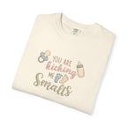 Kicking Me Smalls Baby Pregnancy Announcement T-Shirt