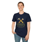 Grandpa Can Fix It T-Shirt — Handyman Tools Retro Tee for Fathers, Grandfathers & DIY Lovers