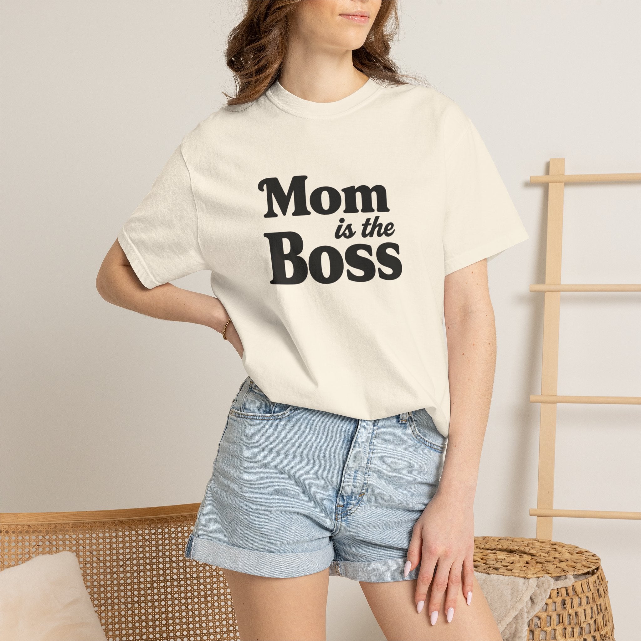 Mom is the Boss T-Shirt — Funny Mother's Day Tee