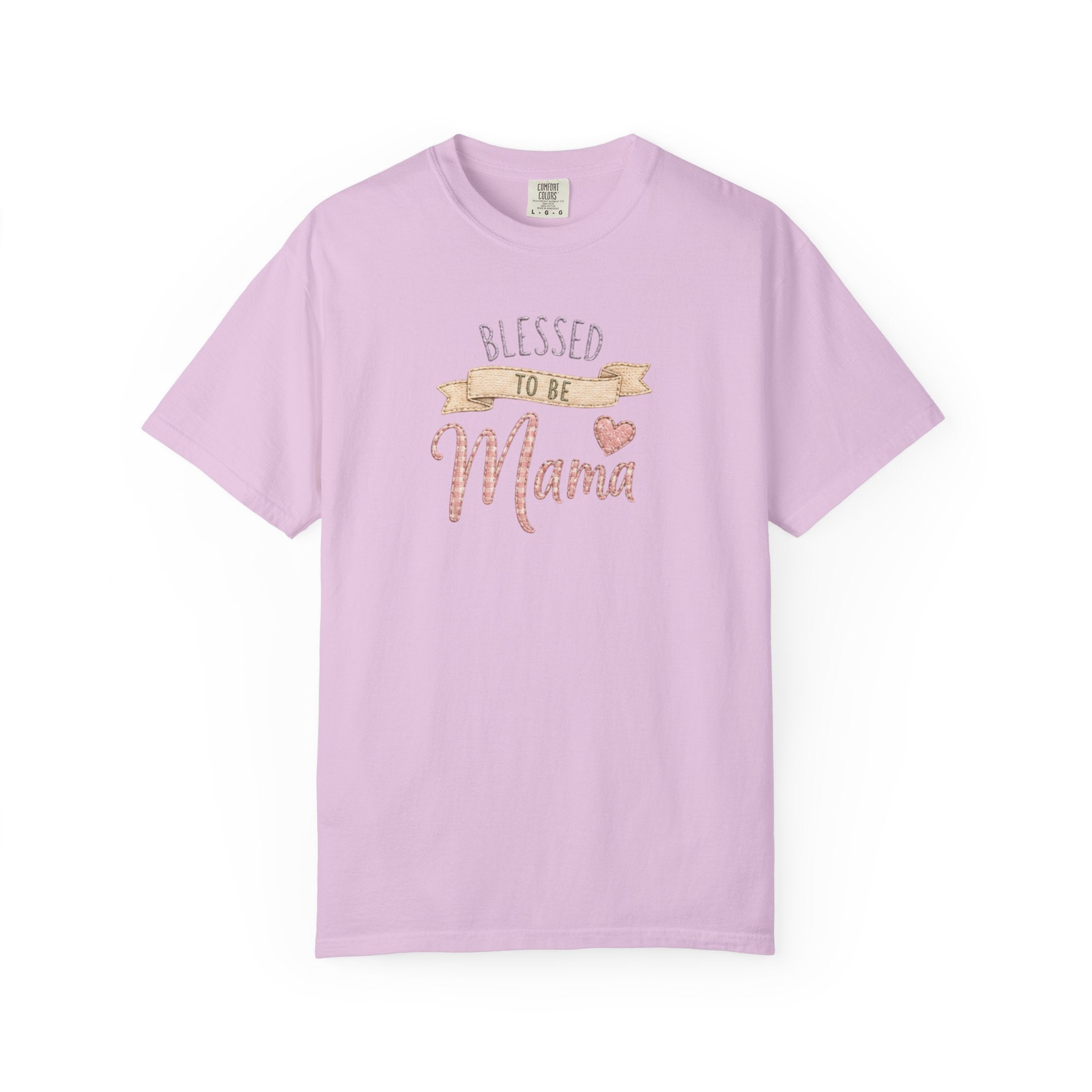 Blessed to Be Mama T-Shirt — Cute Mom Pregnancy Announcement Tee