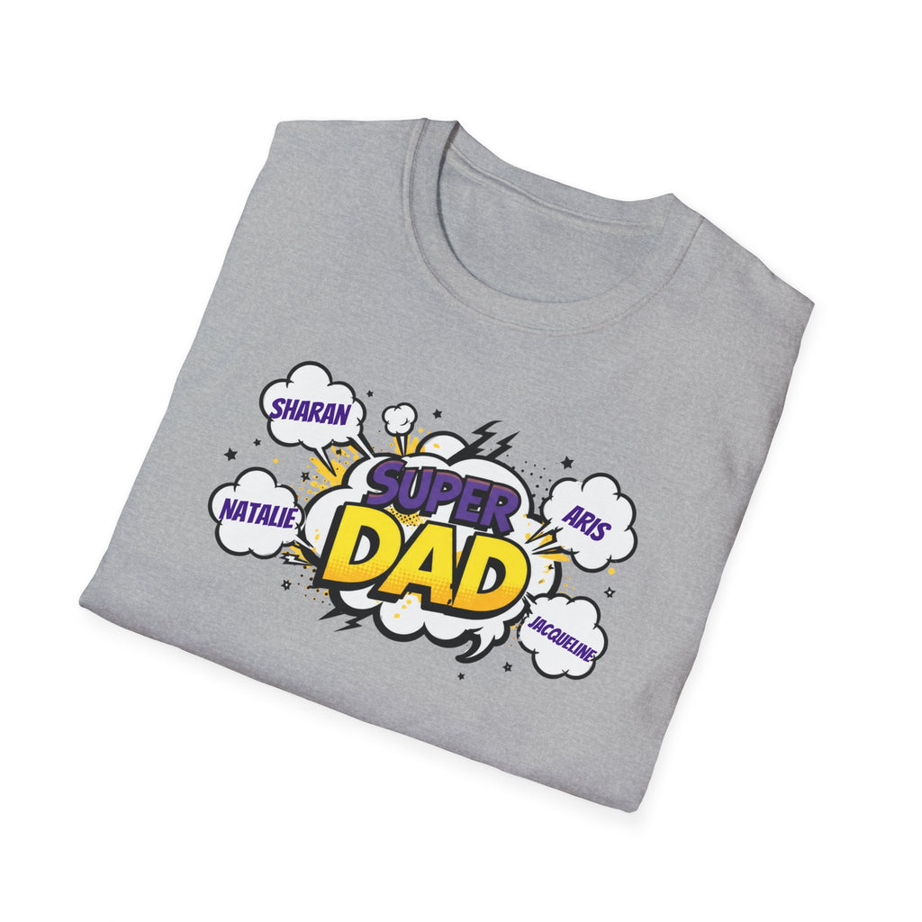 Super Dad Comic T-Shirt – Funny Father’s Day Gift