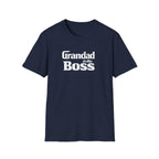 Grandad Is the Boss T-Shirt — Funny Grandpa Gift for Father’s Day & Birthdays
