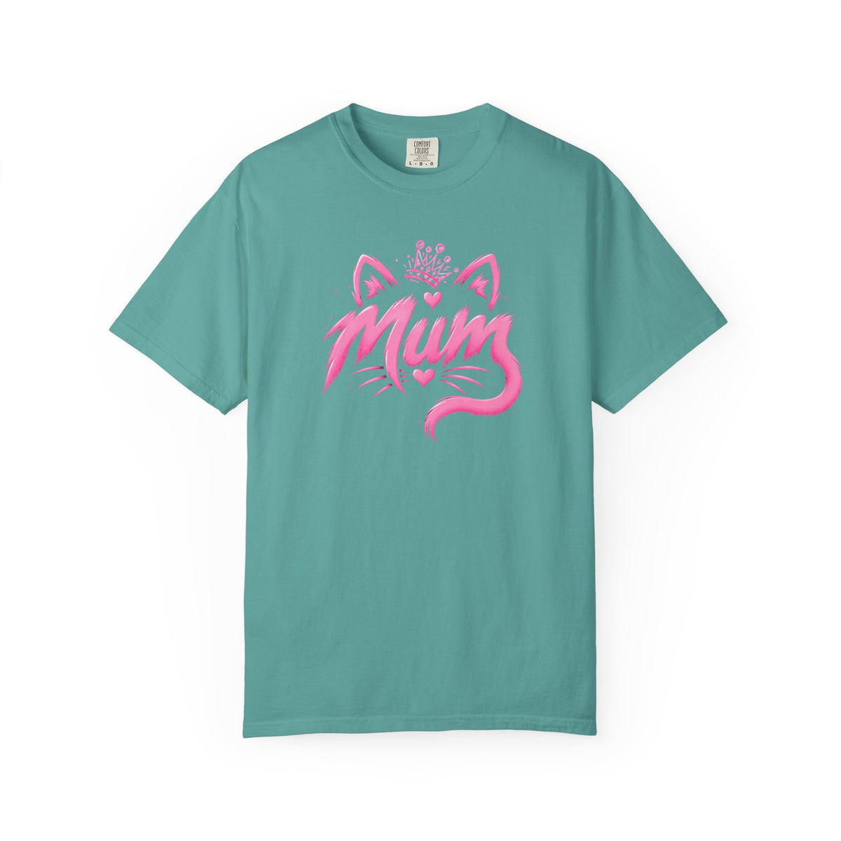 Mum Cat Crown T‑Shirt