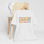 Nana Baby Blocks Tee — Personalized Grandmother Name Shirt