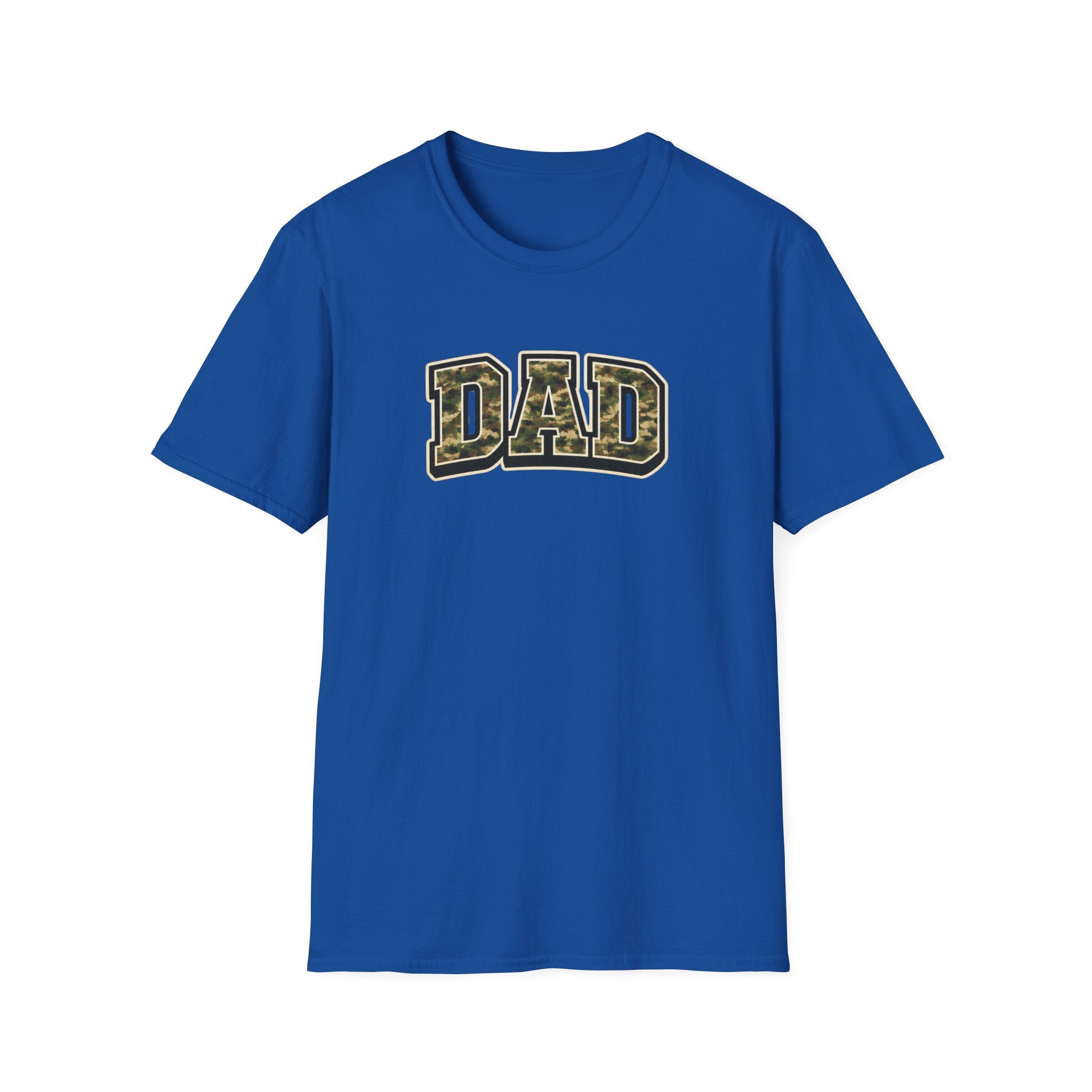 Dad Camo T‑Shirt — Military Camouflage 'DAD' Father's Day Tee