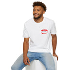Grandpa Name Tag T-Shirt — "Hello Grandpa" Chest Badge Tee