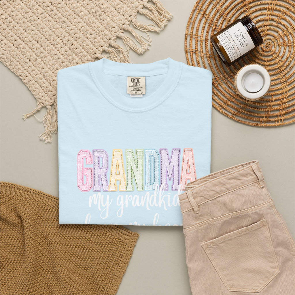Grandma Pastel Rainbow T-Shirt — Cute Grandma Gift