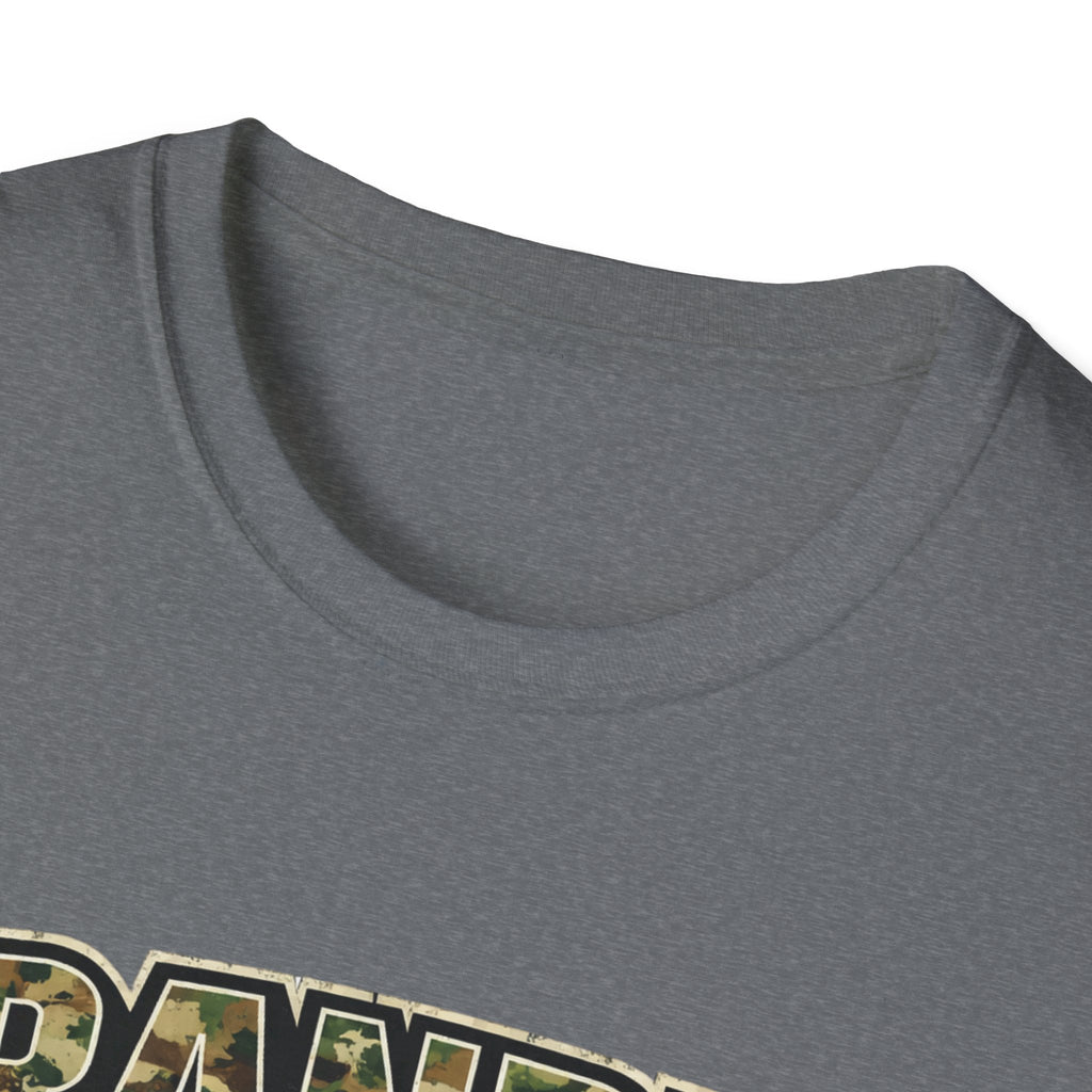 Grandpa Camo T-Shirt — "Grandpa Loves His Little Troops" Military Dad Gift
