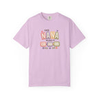 Nana Family Name T-Shirt — "This Nana Belongs To" Floral Grandma Gift