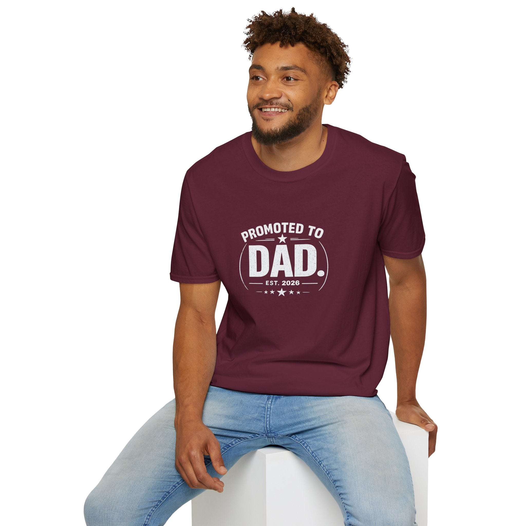 Promoted to Dad Est. 2026 T-Shirt