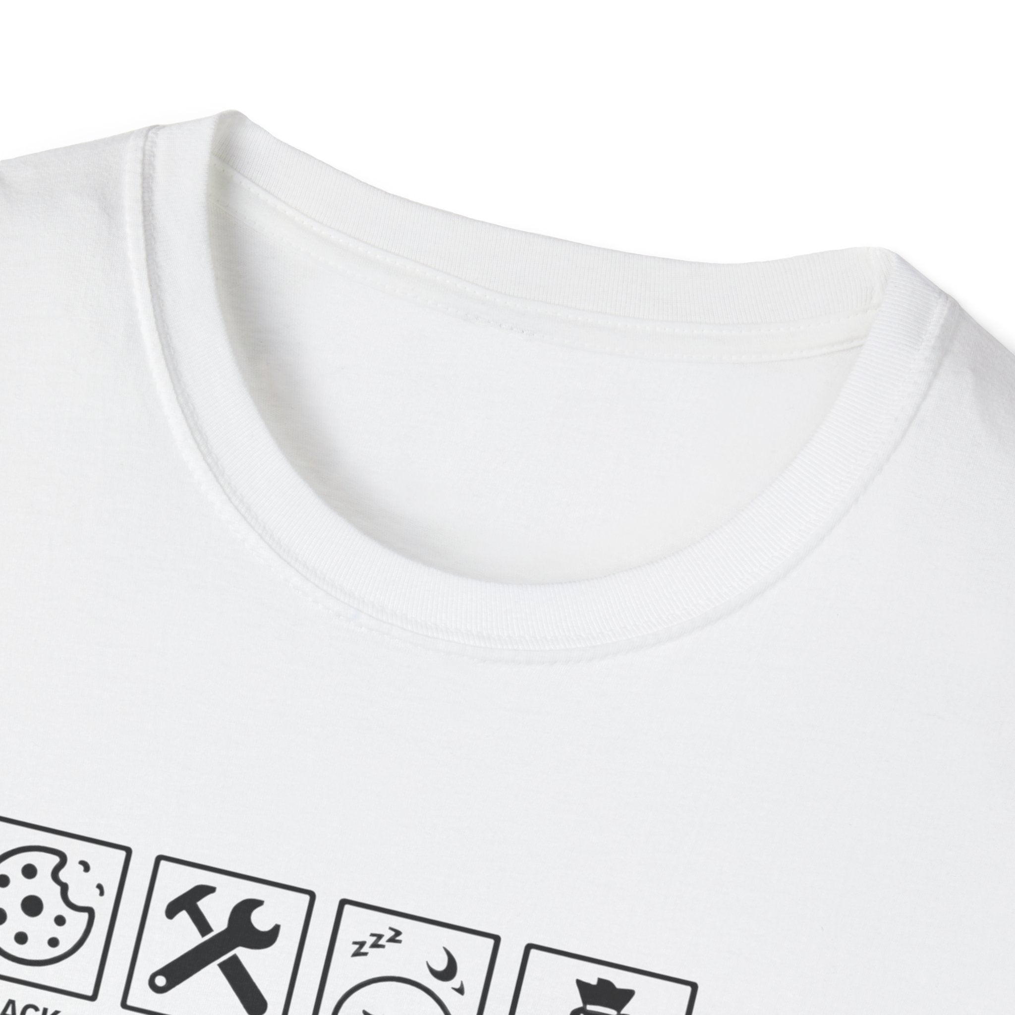 Papa Warning T-Shirt – ‘Spoils Grandkids’ Funny Grandpa Gift Tee