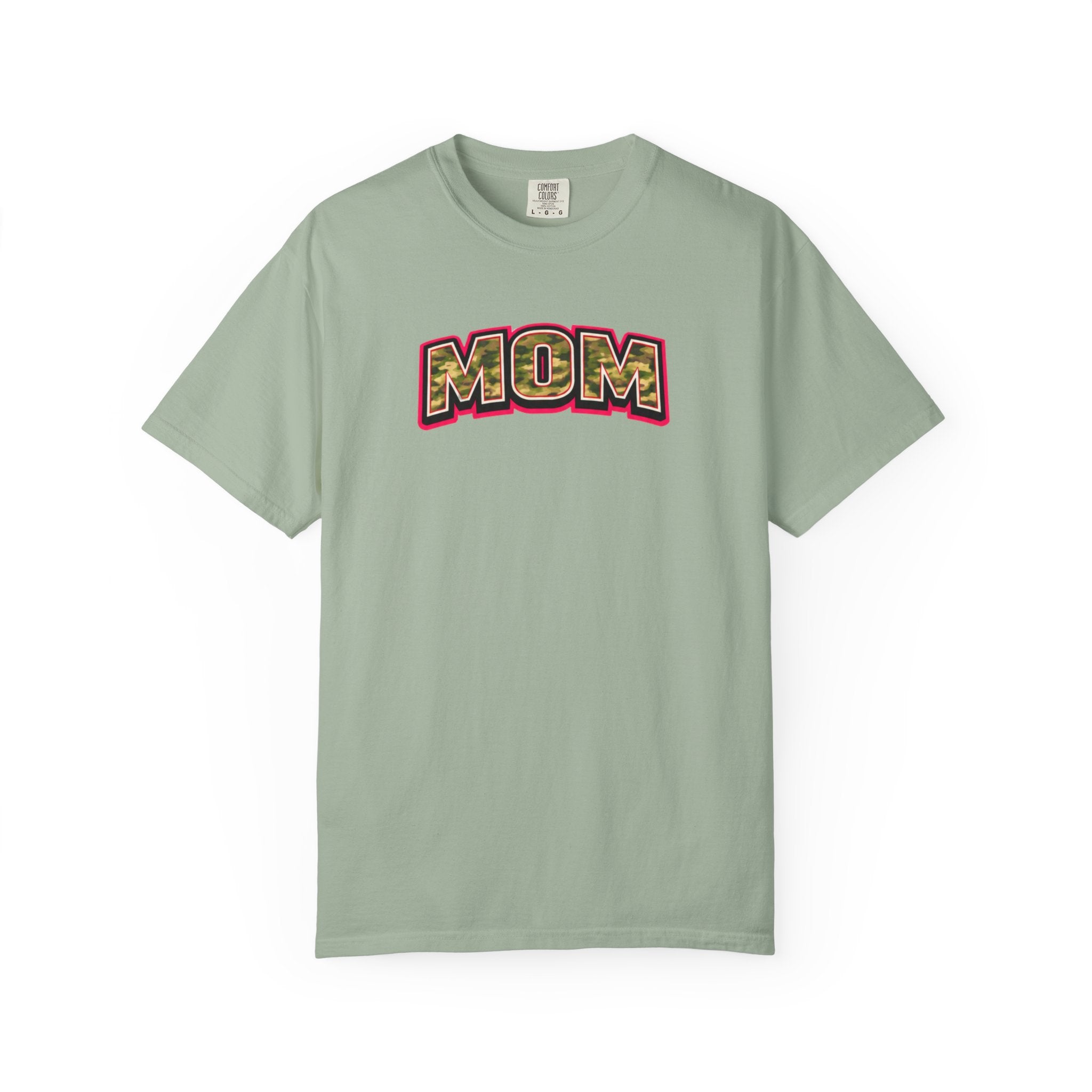 MOM Camo Patch Graphic T-Shirt