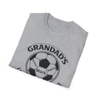 Grandad's Little Football Buddies T-Shirt — Personalized Soccer Grandpa Tee