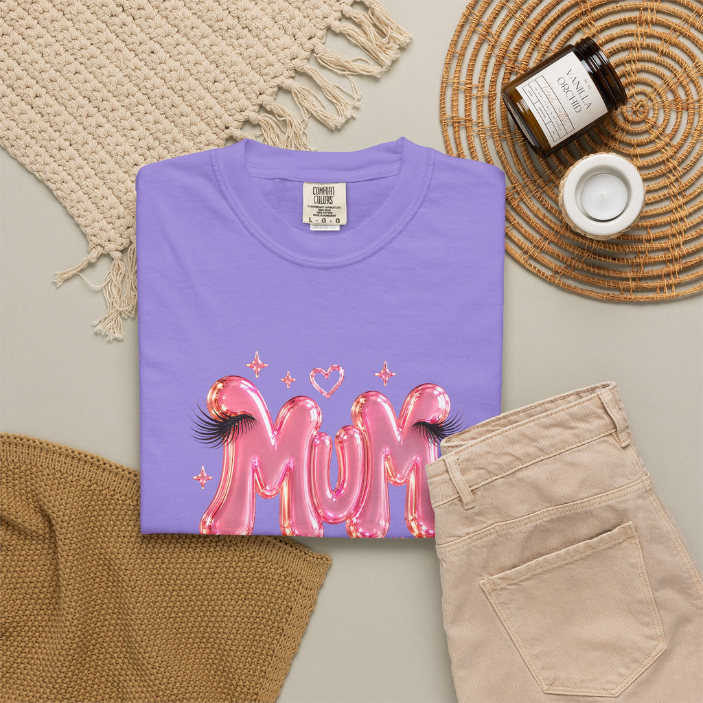 MUM Pink Balloon Eyelashes T-Shirt
