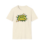 Super Dad Comic-Style T-Shirt — Father's Day Gift Tee