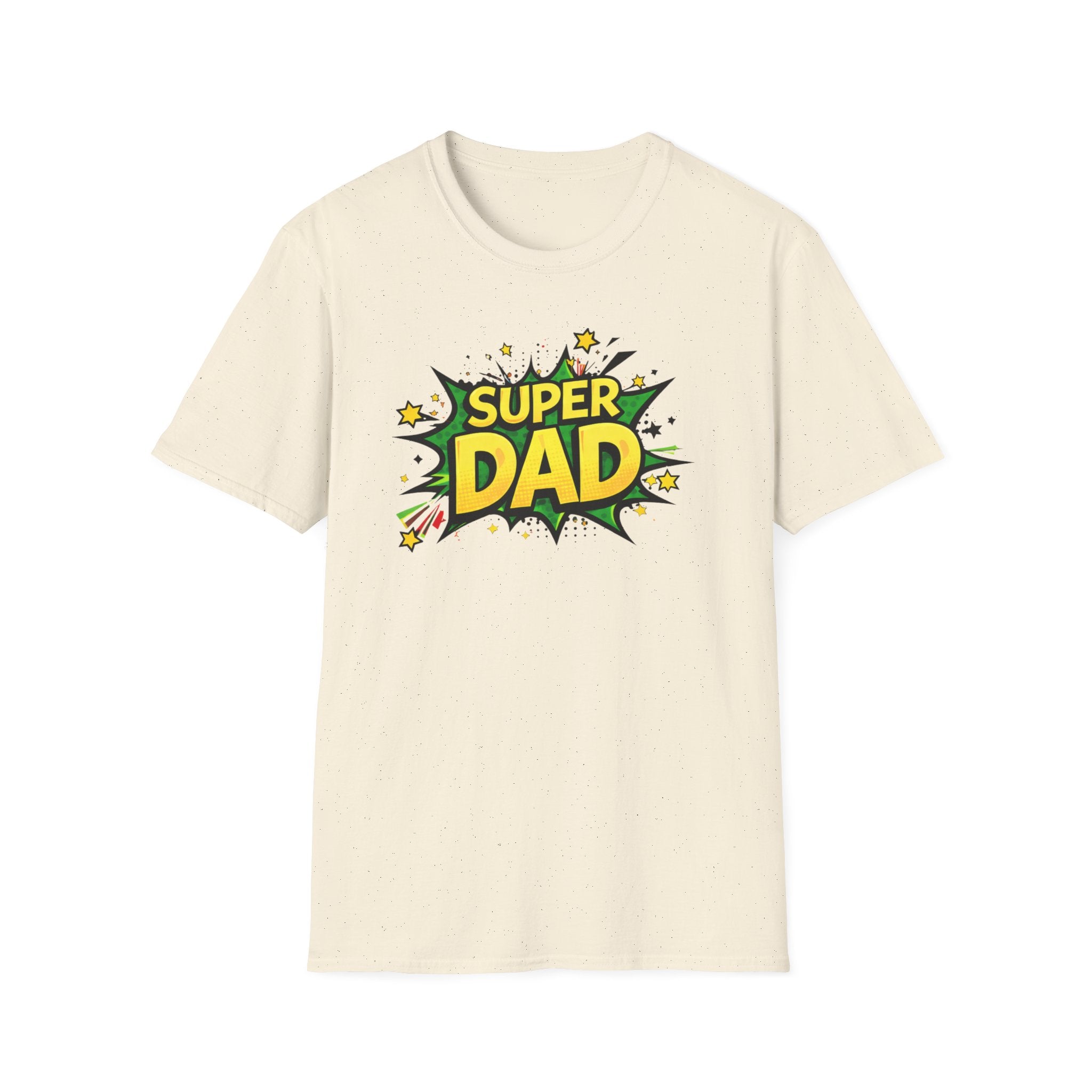Super Dad Comic-Style T-Shirt — Father's Day Gift Tee