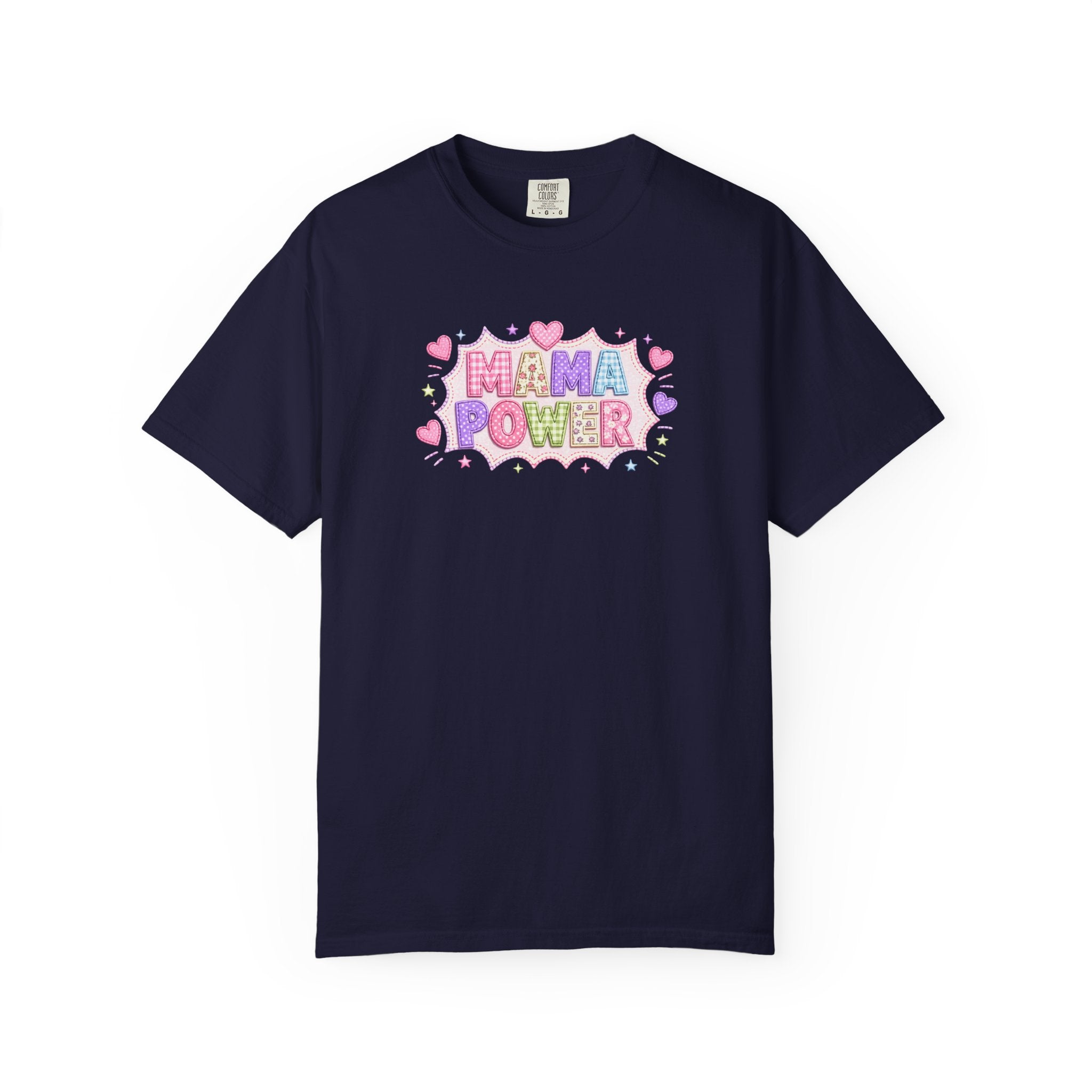 Mama Power T-Shirt — Cute Pastel Mom Pride Graphic Tee