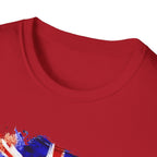 British Flag Watercolor T-Shirt – "Made in the UK" Pride Tee