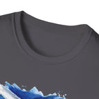 Made in Scotland T-Shirt — Watercolor Saltire Flag Tee