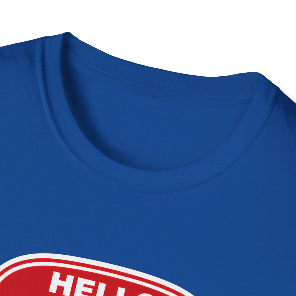 "Hello My Name Is Dad" T-Shirt — Funny New Dad / Father's Day Gift