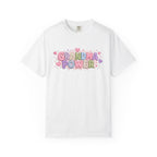 Grandma Power T-Shirt — Cute Heart Graphic Tee for Grandmothers
