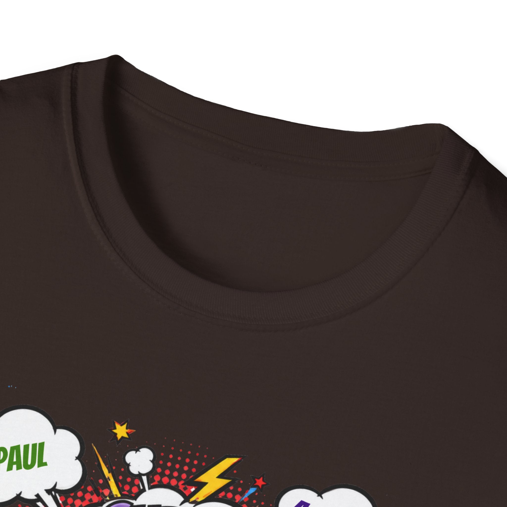 Super Papa Comic T-Shirt — Funny Father’s Day Gift