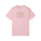 Gender Reveal Due Date T-Shirt — "Ask Me the Gender and Due Date One More Time"