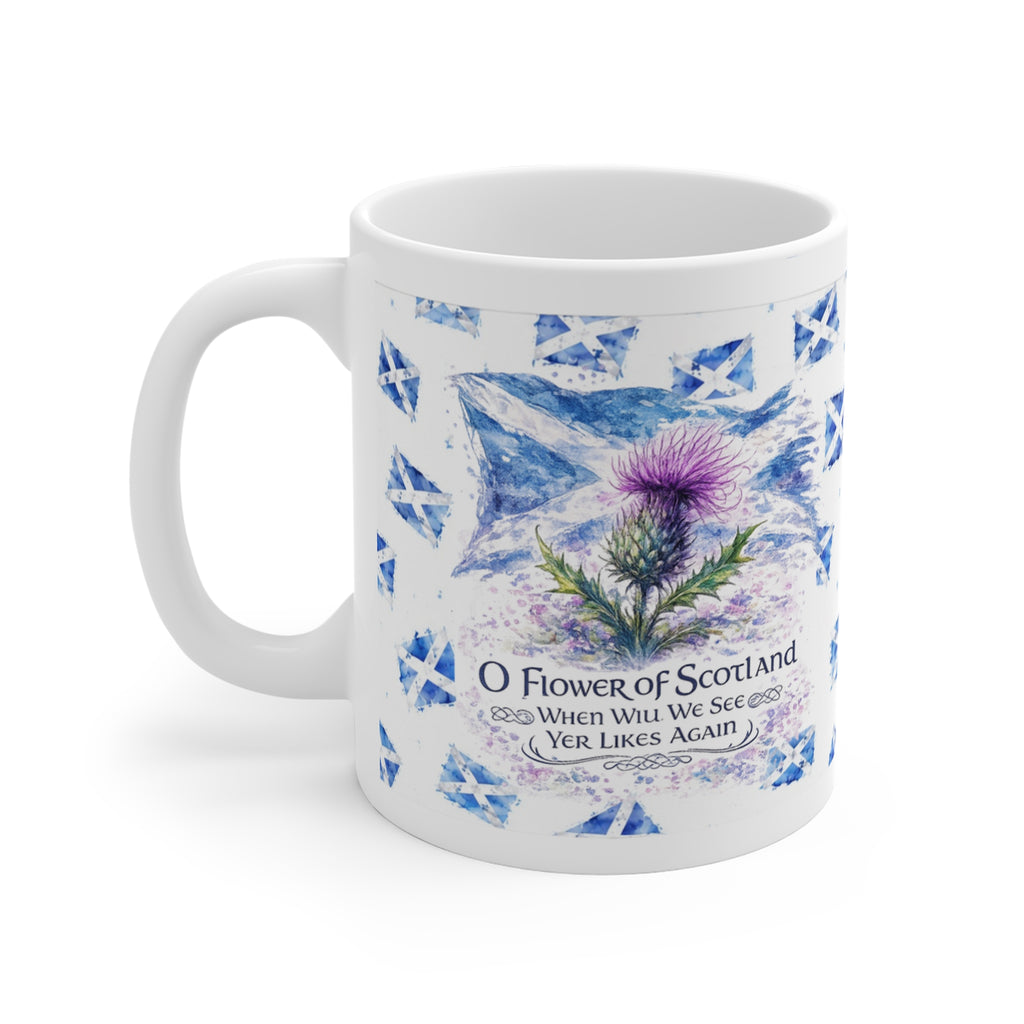 "O Flower of Scotland" Patriotic Mug