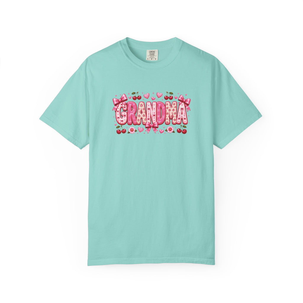 GRANDMA Floral Heart T-Shirt