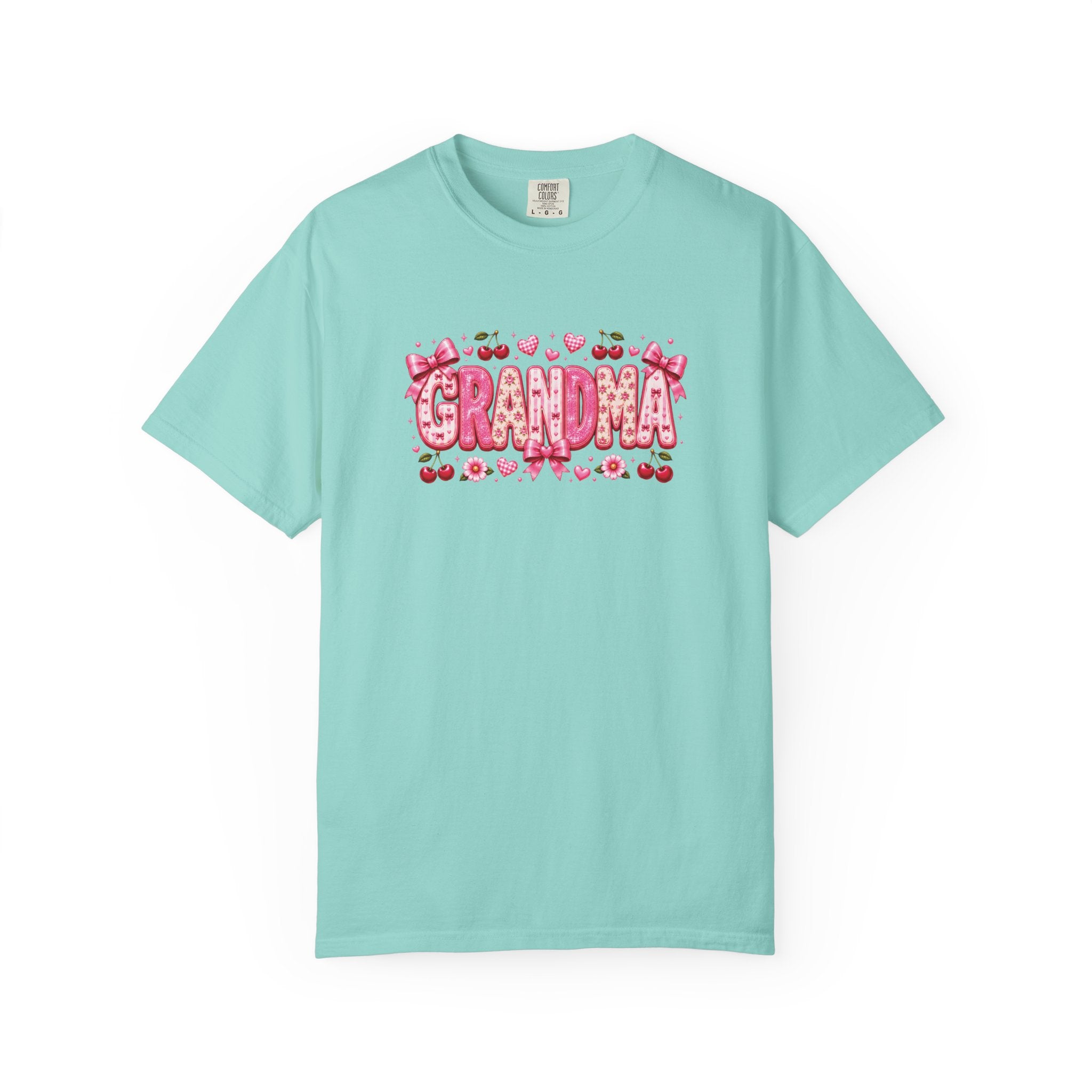 GRANDMA Floral Heart T-Shirt