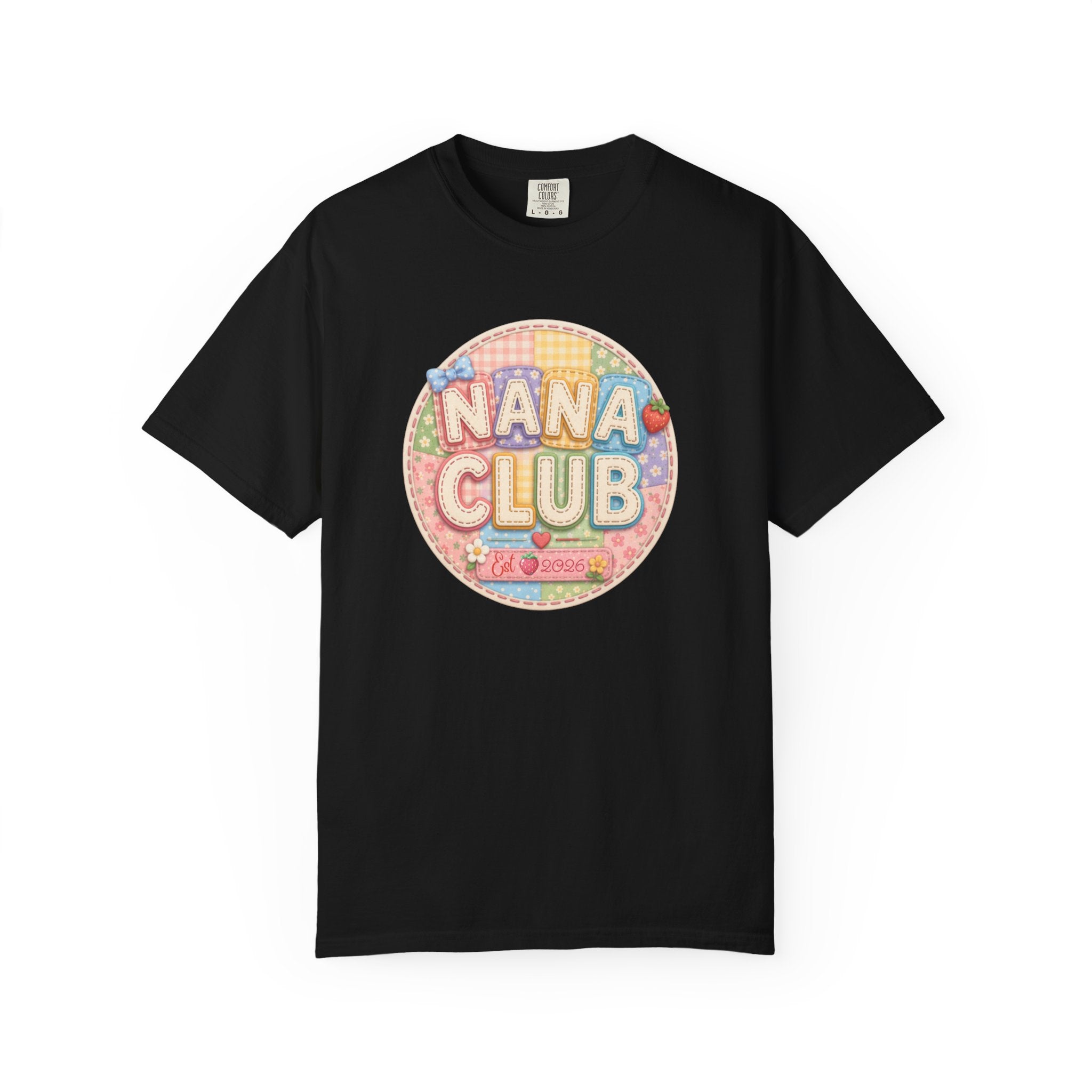 Nana Club T-Shirt — Retro Pastel Grandma Gift Tee