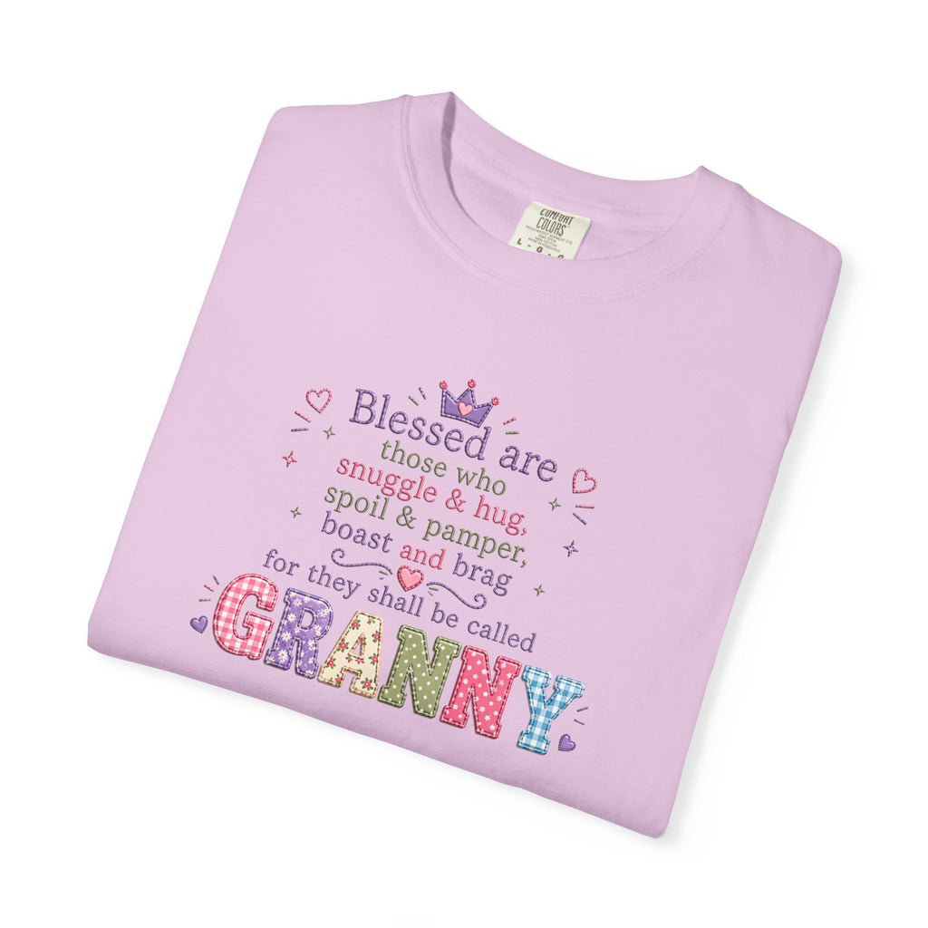 Granny Blessing T-Shirt — "Blessed are those who ... shall be called Granny" Gift Tee
