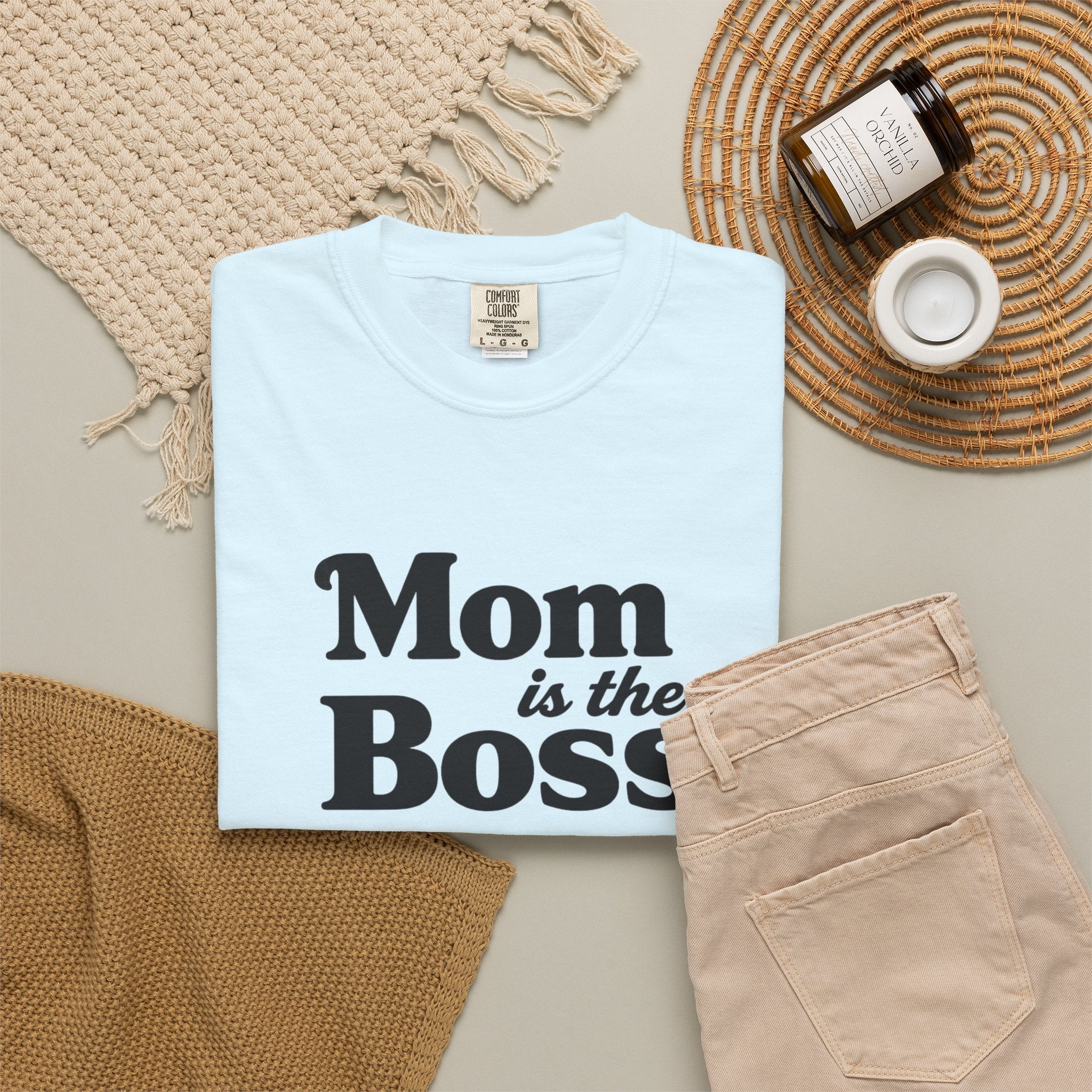 Mom is the Boss T-Shirt — Funny Mother's Day Tee