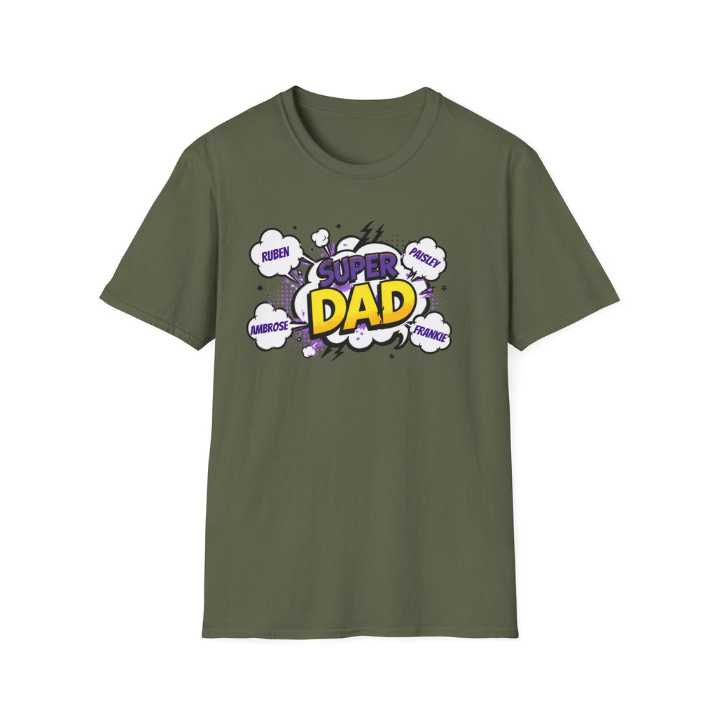 Super Dad Comic T-Shirt — Father's Day Gift Tee