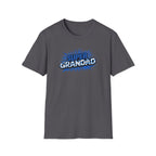 Super Grandad Scotland Flag/Scottish themed T-Shirt — Retro Comic Gift for Grandpa, Father’s Day & Birthday