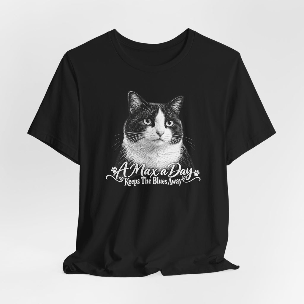 A Meow a Day Keeps the Blues Away Cat T-Shirt