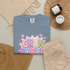 Gran Power T-Shirt — Cute Pastel 'Gran Power' Graphic Tee for Grandparents, Mother's Day Gift