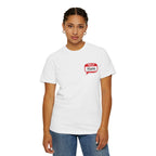 Hello Mama Pocket T‑Shirt — Cute 'Hello Mama' Name Tag Graphic Tee for New and Expecting Moms