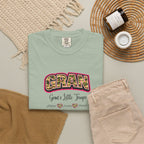 Gran Grandma T-Shirt — "Gran: Good a Little Trouble" Vintage Floral Tee