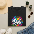 Dad Rainbow Graphic T-Shirt